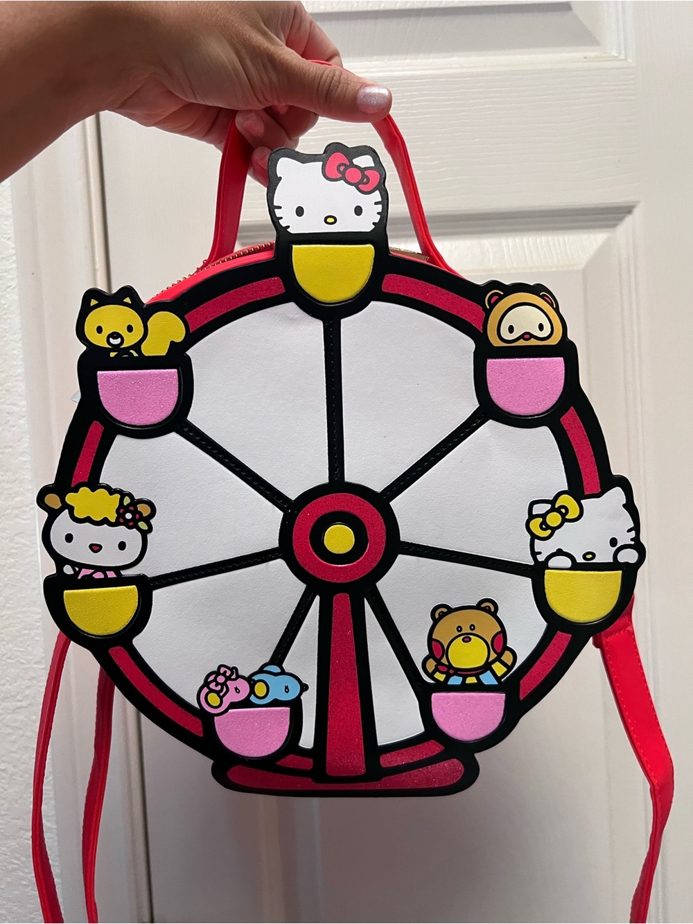 Hello Kitty & Friends Loungefly Carnival Ferris Wheel bag crossbody convertible
